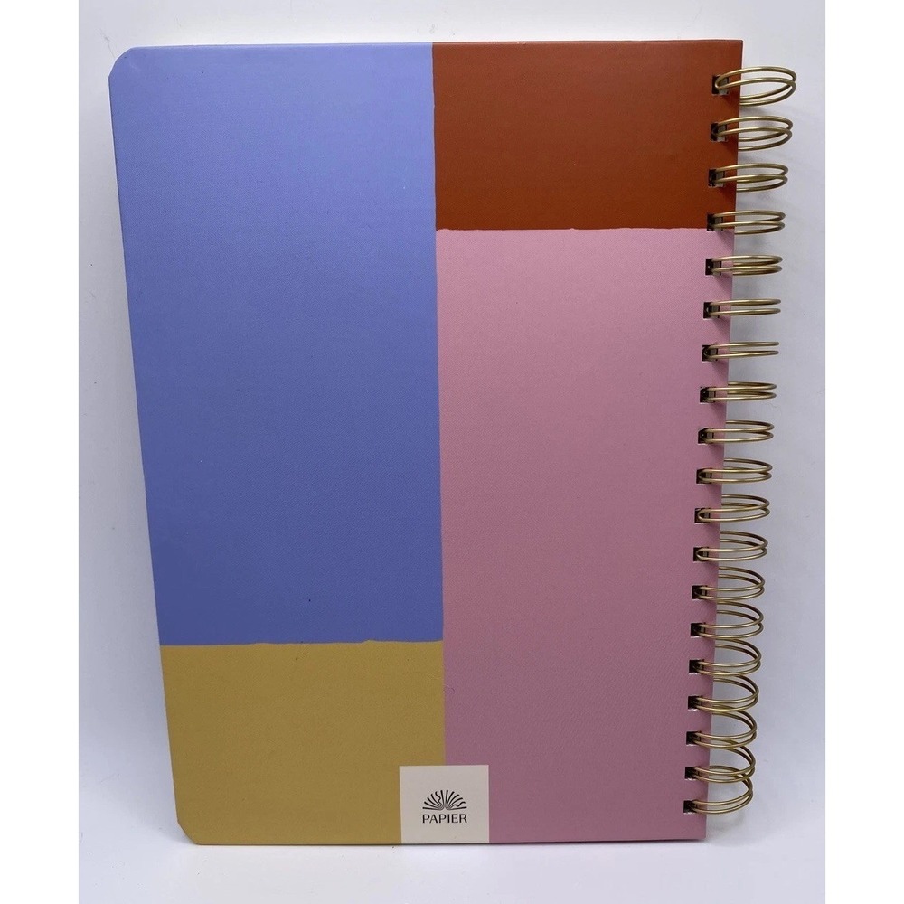 Papier Productivity Planner Hard Cover Spiral 9.84"x7.48" Undated NEW - Picture 5 of 6
